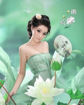 清纯古装骨子里透着一种美